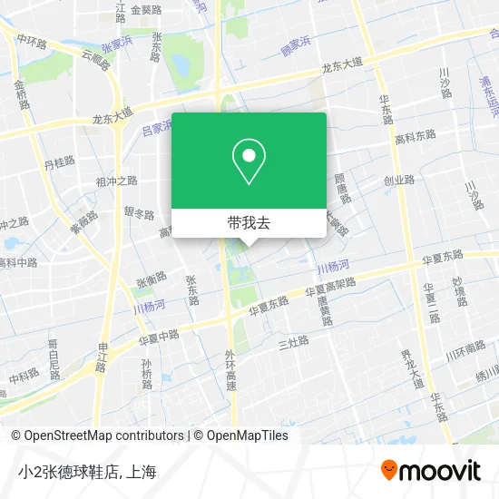 小2张德球鞋店地图