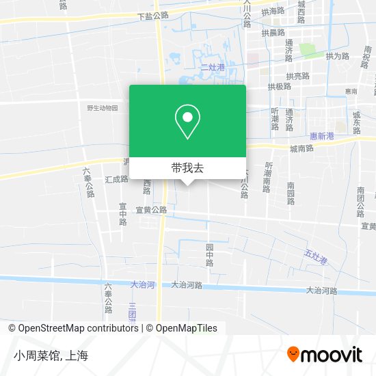 小周菜馆地图