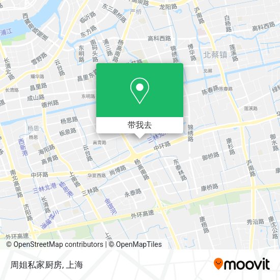 周姐私家厨房地图