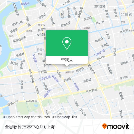 全思教育(三林中心店)地图