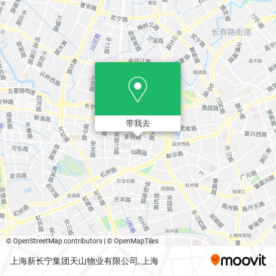 上海新长宁集团天山物业有限公司地图