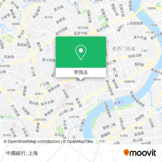 中國銀行地图