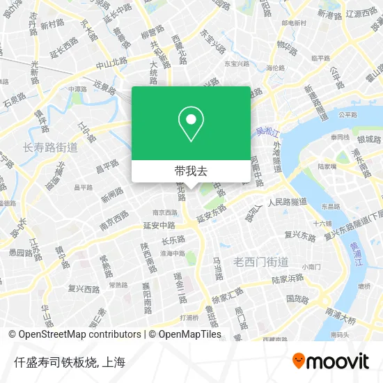 仟盛寿司铁板烧地图