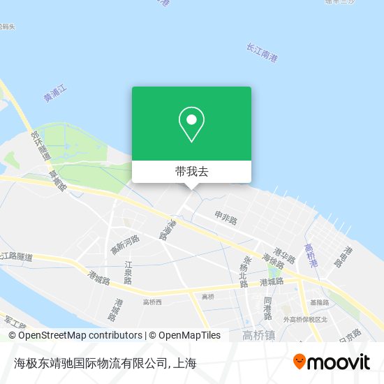 海极东靖驰国际物流有限公司地图