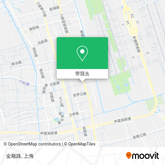 金顺路地图