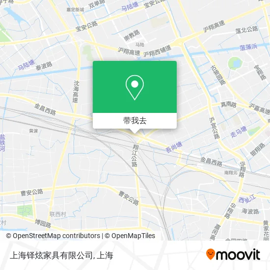 上海铎炫家具有限公司地图