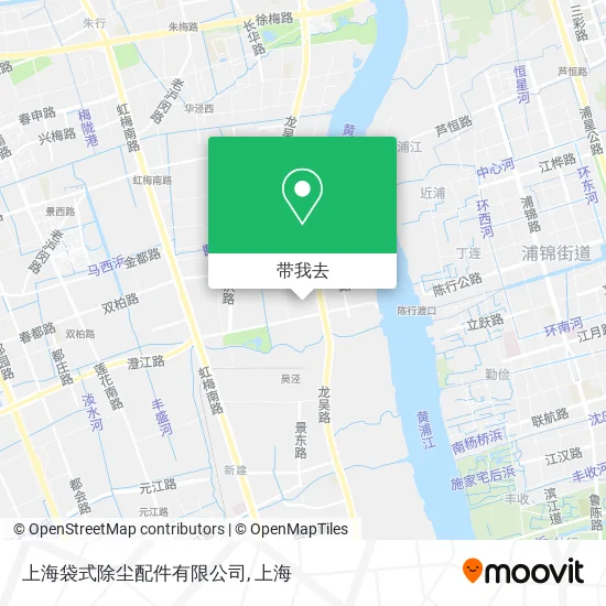 上海袋式除尘配件有限公司地图