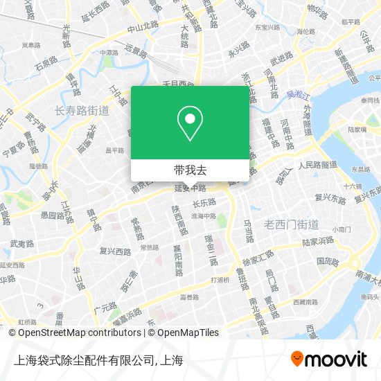 上海袋式除尘配件有限公司地图