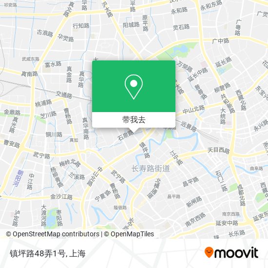 镇坪路48弄1号地图
