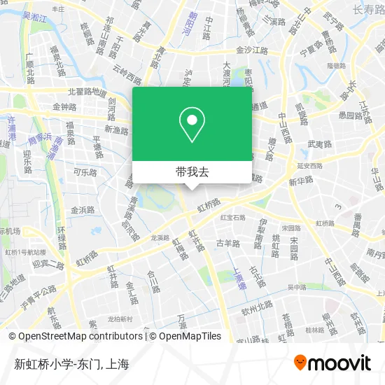 新虹桥小学-东门地图