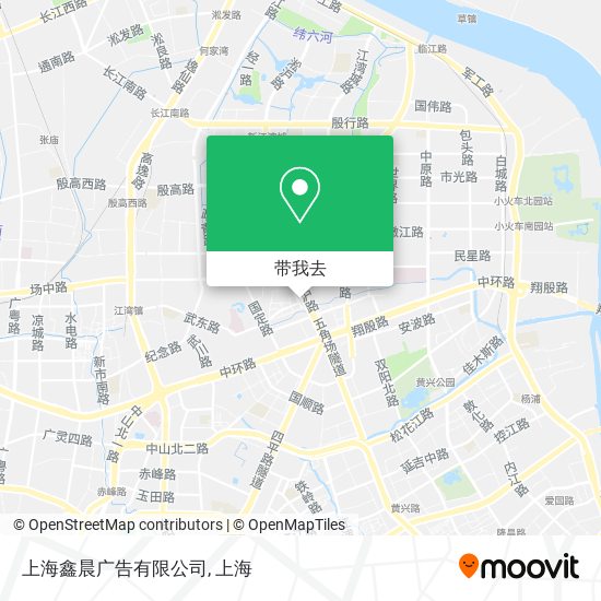 上海鑫晨广告有限公司地图