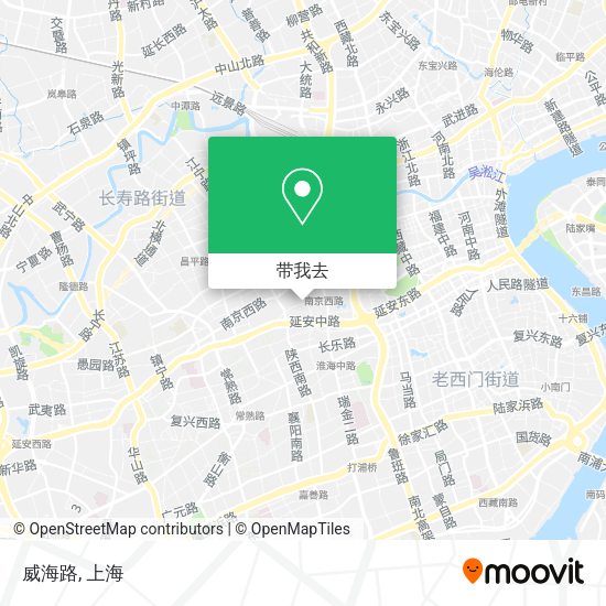 威海路地图