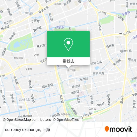 currency exchange地图