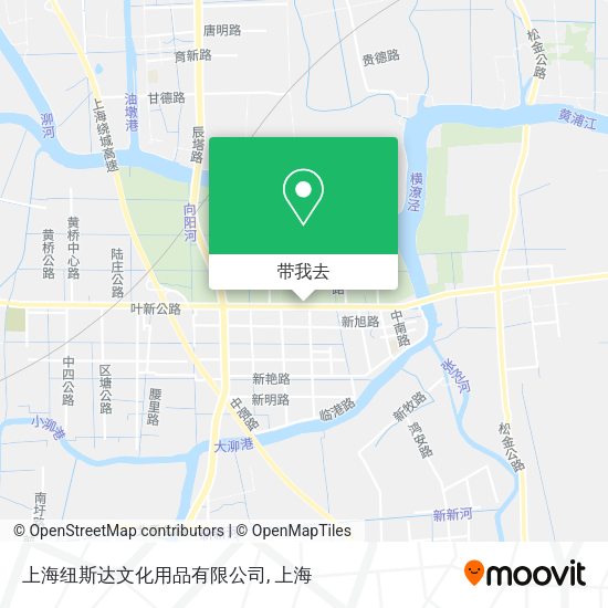 上海纽斯达文化用品有限公司地图