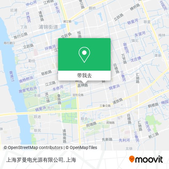 上海罗曼电光源有限公司地图