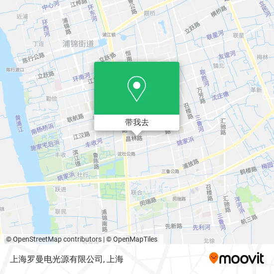 上海罗曼电光源有限公司地图