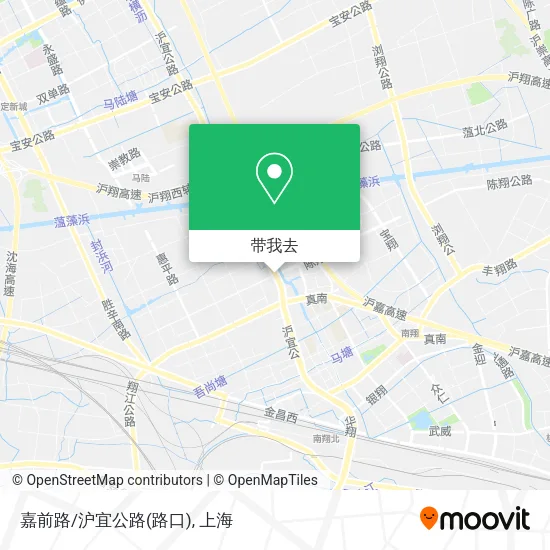 嘉前路/沪宜公路(路口)地图