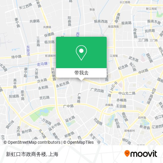 新虹口市政商务楼地图