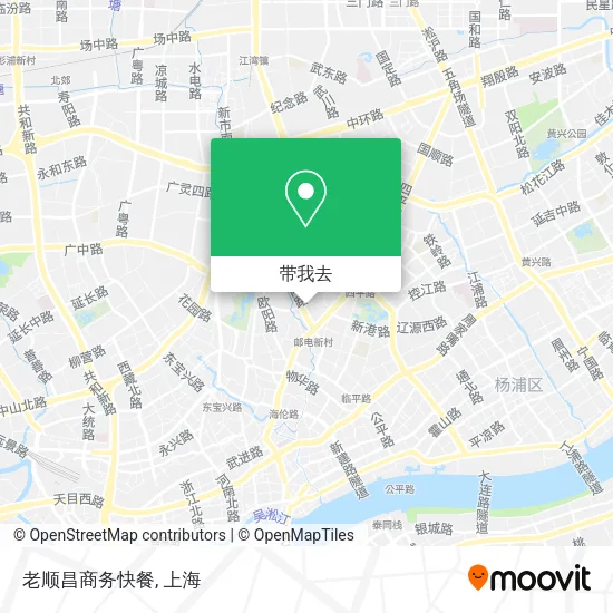 老顺昌商务快餐地图