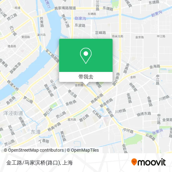 金工路/马家滨桥(路口)地图