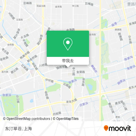 东汀翠谷地图