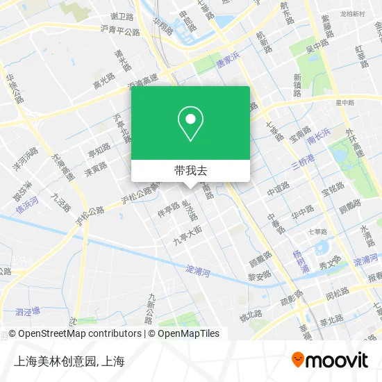 上海美林创意园地图