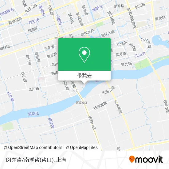 闵东路/南溪路(路口)地图
