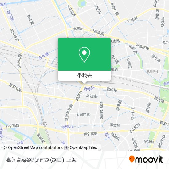 嘉闵高架路/陇南路(路口)地图