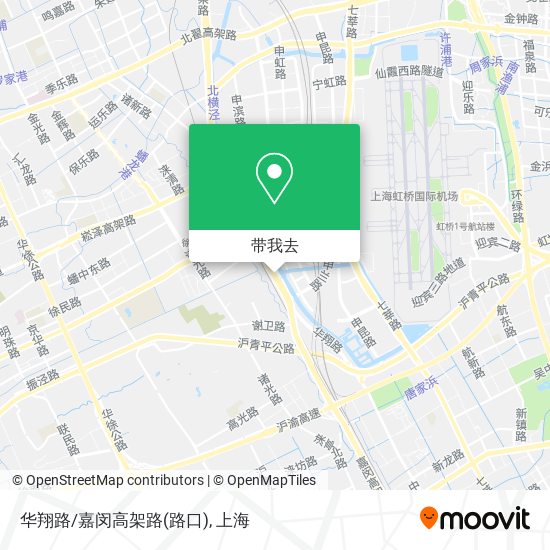 华翔路/嘉闵高架路(路口)地图