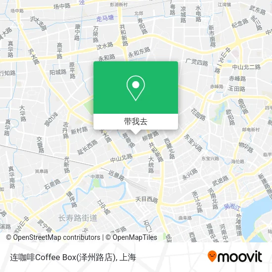 连咖啡Coffee Box(泽州路店)地图