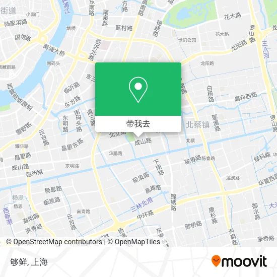够鲜地图