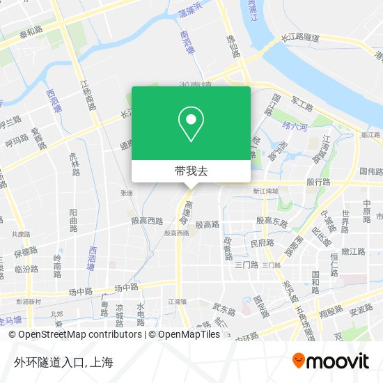 外环隧道入口地图