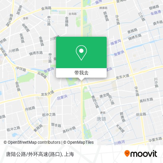 唐陆公路/外环高速(路口)地图