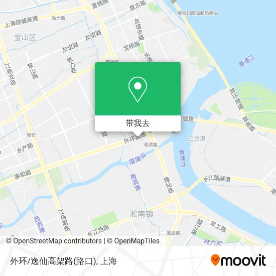外环/逸仙高架路(路口)地图