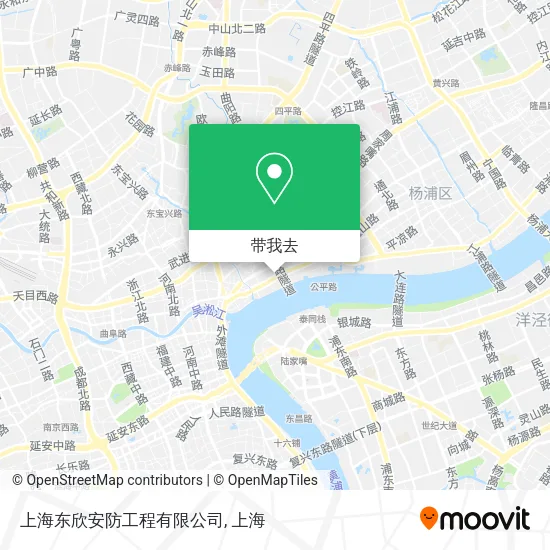 上海东欣安防工程有限公司地图