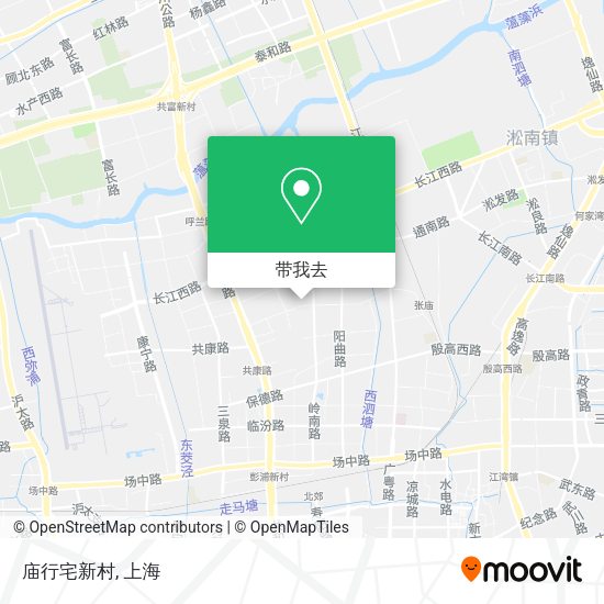 庙行宅新村地图