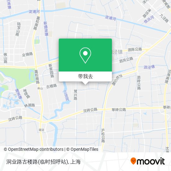 洞业路古楼路(临时招呼站)地图