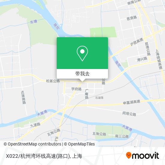 X022/杭州湾环线高速(路口)地图