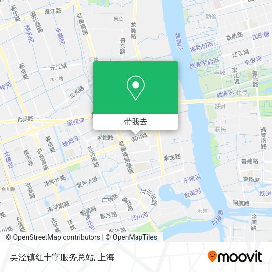 吴泾镇红十字服务总站地图