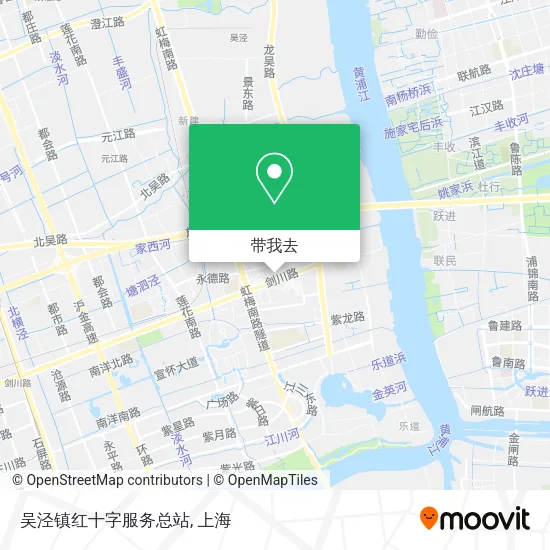 吴泾镇红十字服务总站地图