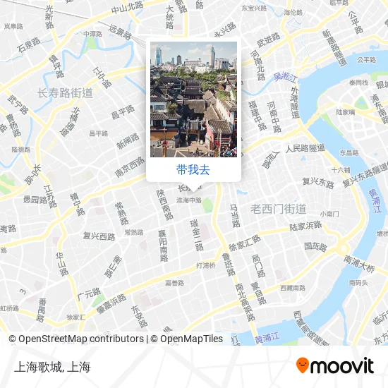 上海歌城地图