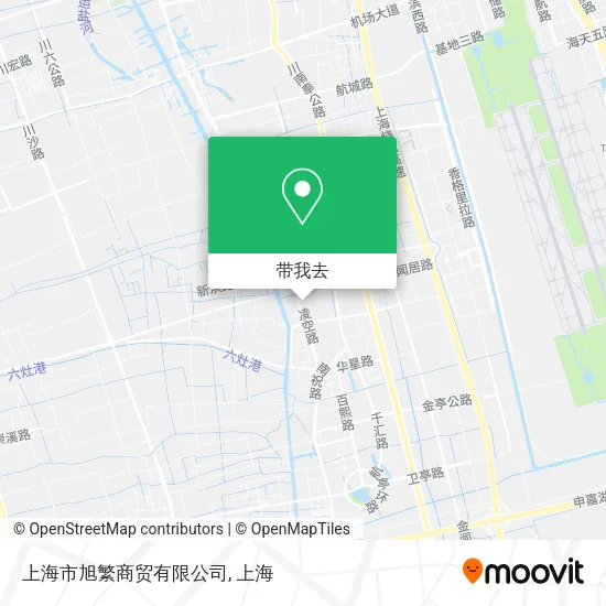 上海市旭繁商贸有限公司地图