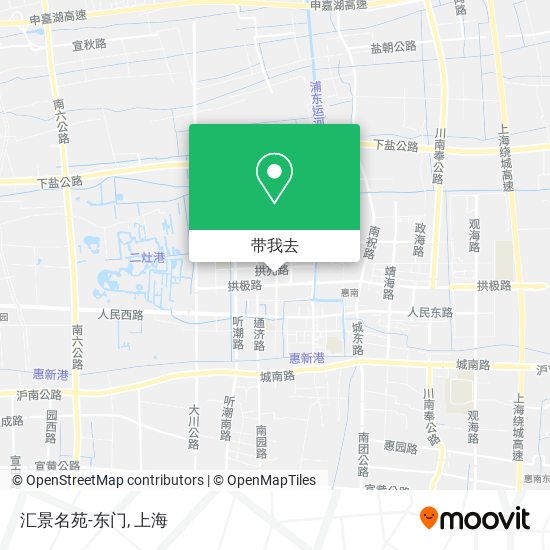 汇景名苑-东门地图