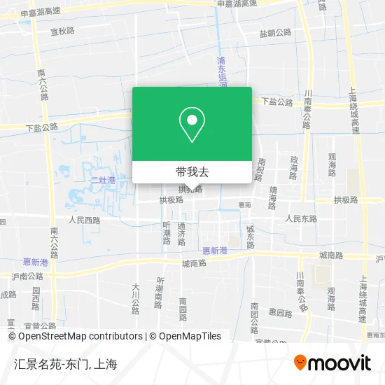 汇景名苑-东门地图
