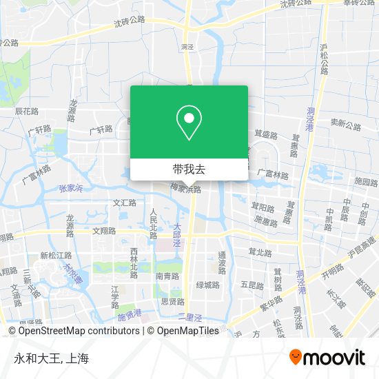 永和大王地图