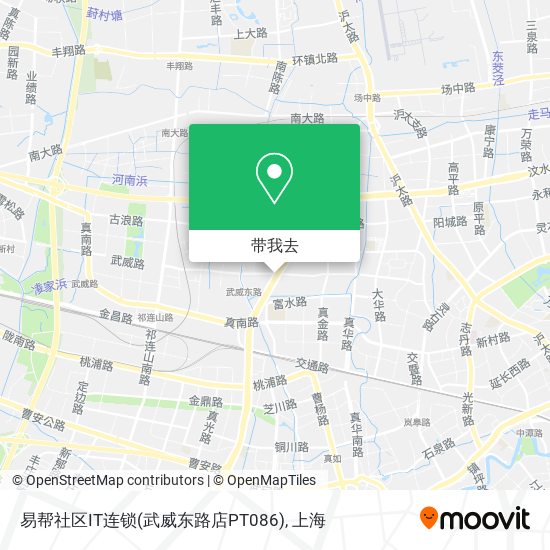 易帮社区IT连锁(武威东路店PT086)地图
