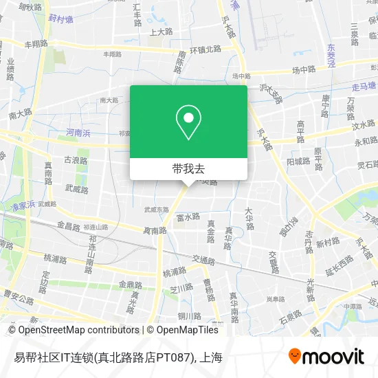 易帮社区IT连锁(真北路路店PT087)地图