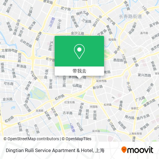 Dingtian Ruili Service Apartment & Hotel地图