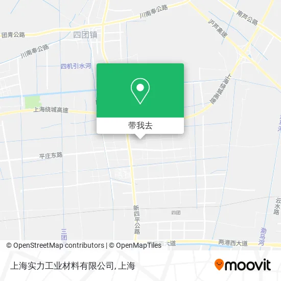 上海实力工业材料有限公司地图