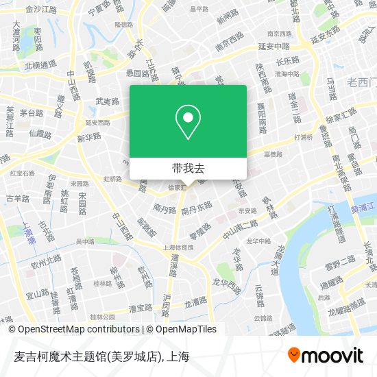 麦吉柯魔术主题馆(美罗城店)地图